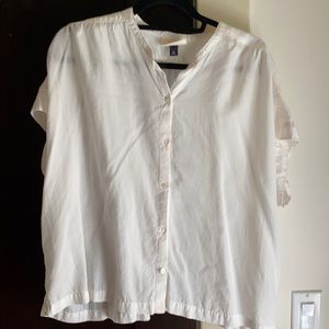 White Button Up Blouse
